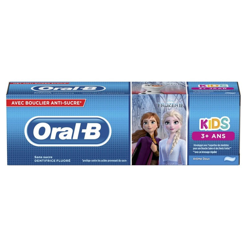 ORAL-B Kids Dentifrice Junior Reine Des Neiges/Cars 75Ml - Marché Du Coin
