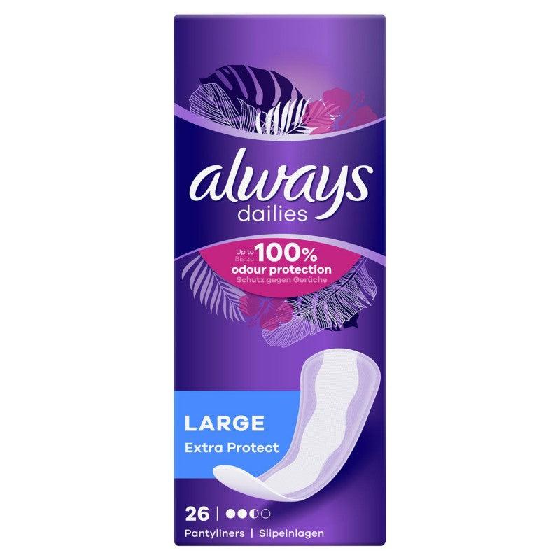 ALWAYS Protège Slip Extra Protect Large X26 - Marché Du Coin
