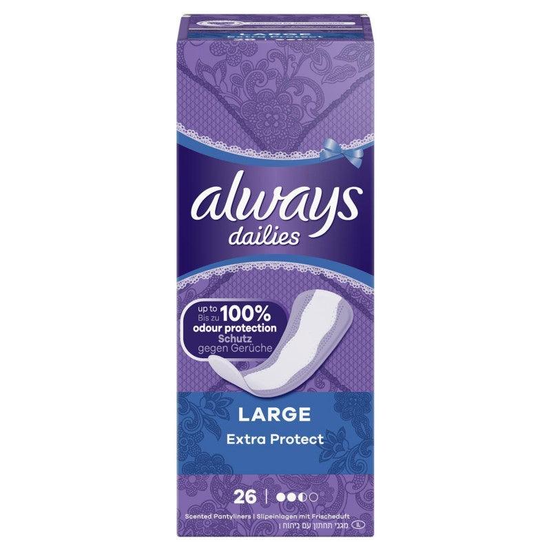 ALWAYS Protège Slip Extra Protect Large X26 - Marché Du Coin