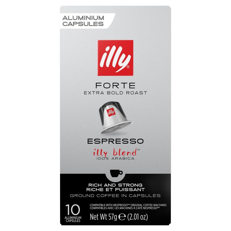ILLY Capsules Espresso Forte 10 Capsules 57G - Marché Du Coin