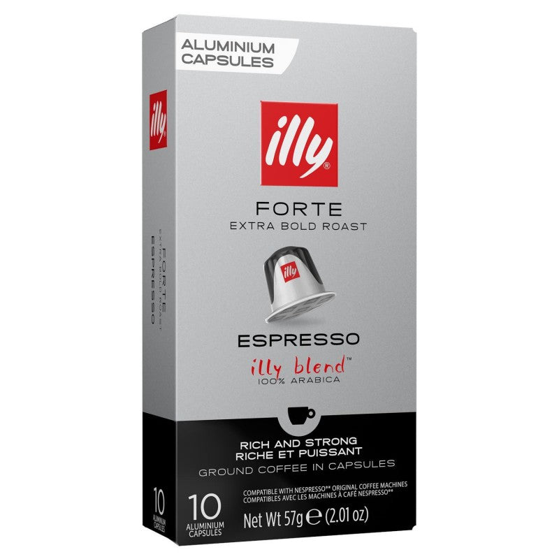 ILLY Capsules Espresso Forte 10 Capsules 57G - Marché Du Coin