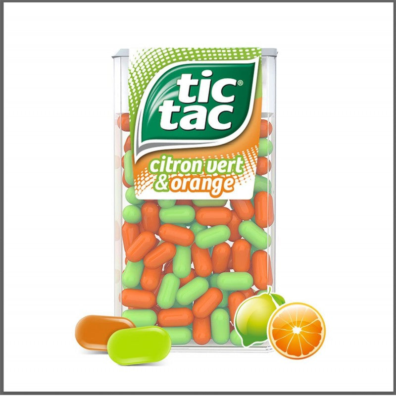TIC TAC Bonbon Duo Citron Et Orange 54G - Marché Du Coin
