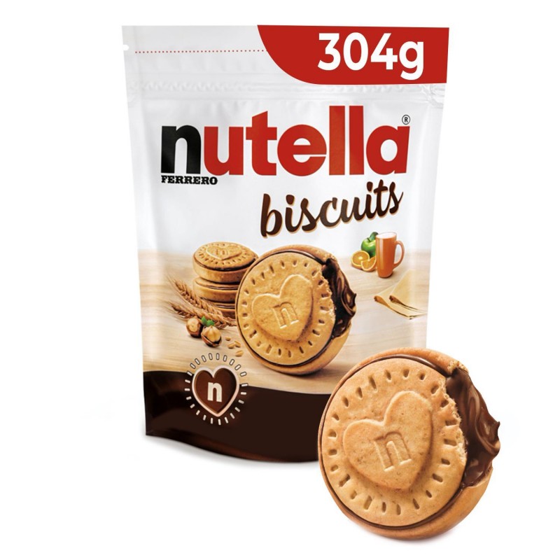 NUTELLA Biscuits 304G - Marché Du Coin