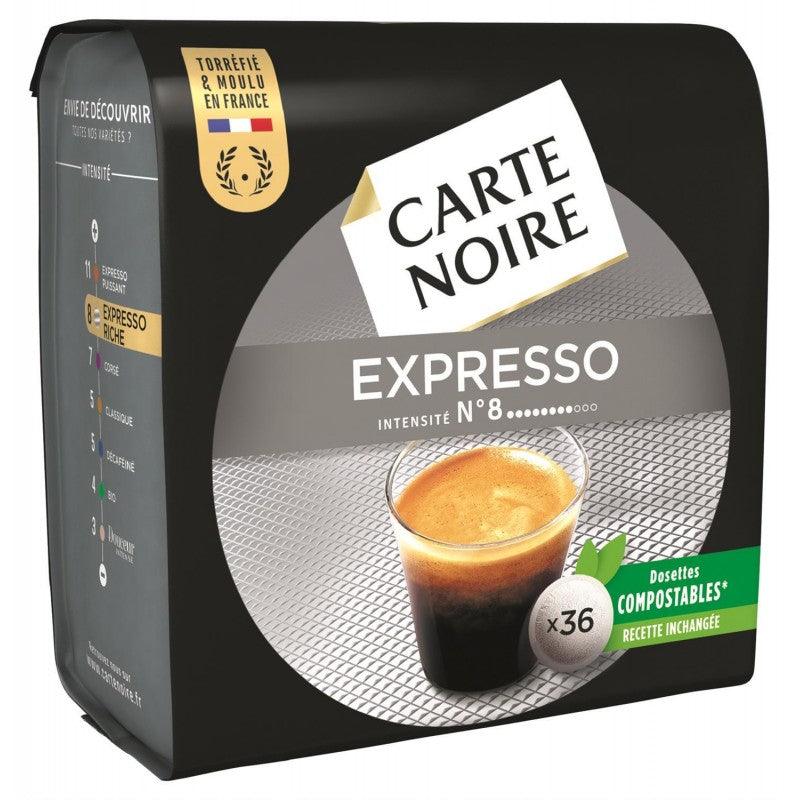 CARTE NOIRE Espresso Classic N°8 Type Senséo X36 - Marché Du Coin