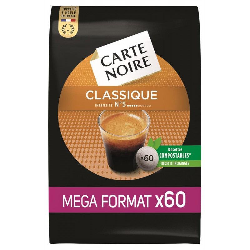 CARTE NOIRE Café Dosettes Classique N°5 X60 420G - Marché Du Coin
