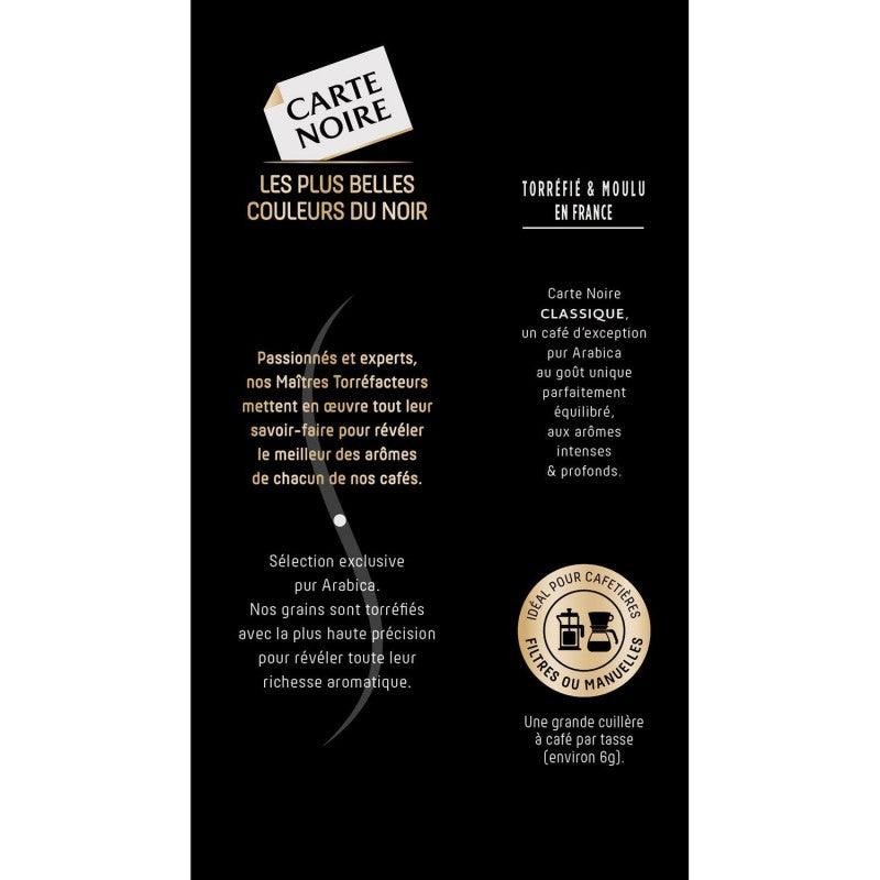 CARTE NOIRE Café Moulu Classic 250G - Marché Du Coin