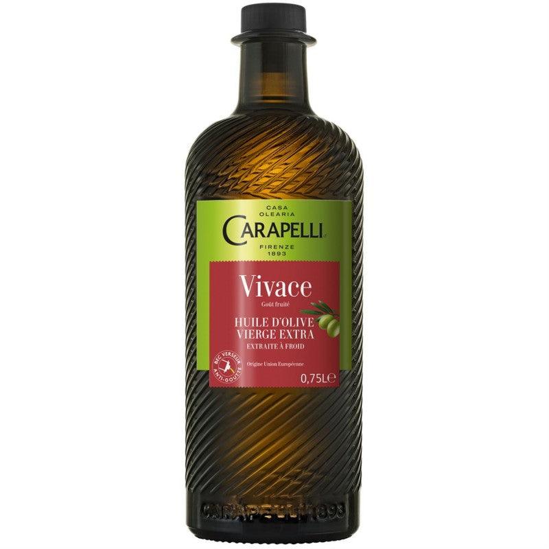 CARAPELLI Huile D'Olive Vierge Extra Vivace 75Cl - Marché Du Coin