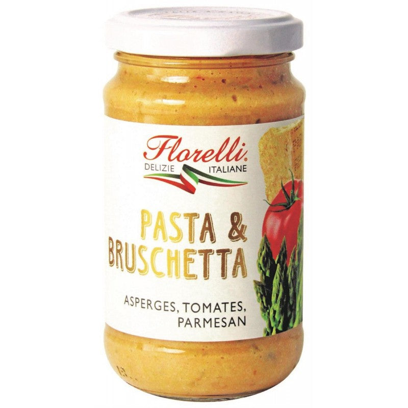 FLORELLI Pasta Et Bruschetta Asperges Tomates Parmesan 190G - Marché Du Coin