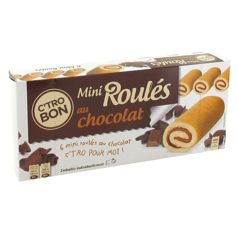 PRODUIT DISCOUNT Mini Roulés Au Chocolat 6X25G - Marché Du Coin