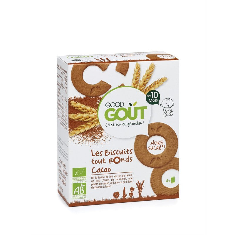 GOOD GOÛT Biscuits Tout Ronds Cacao 80G - Marché Du Coin