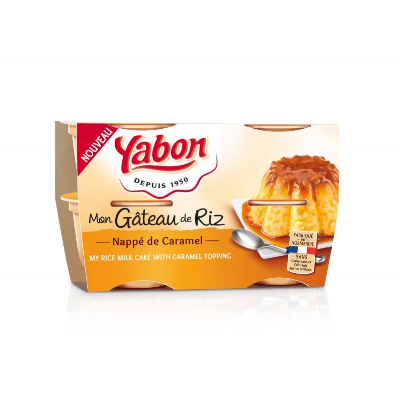YABON Gâteau Riz Caramel 600G - Marché Du Coin