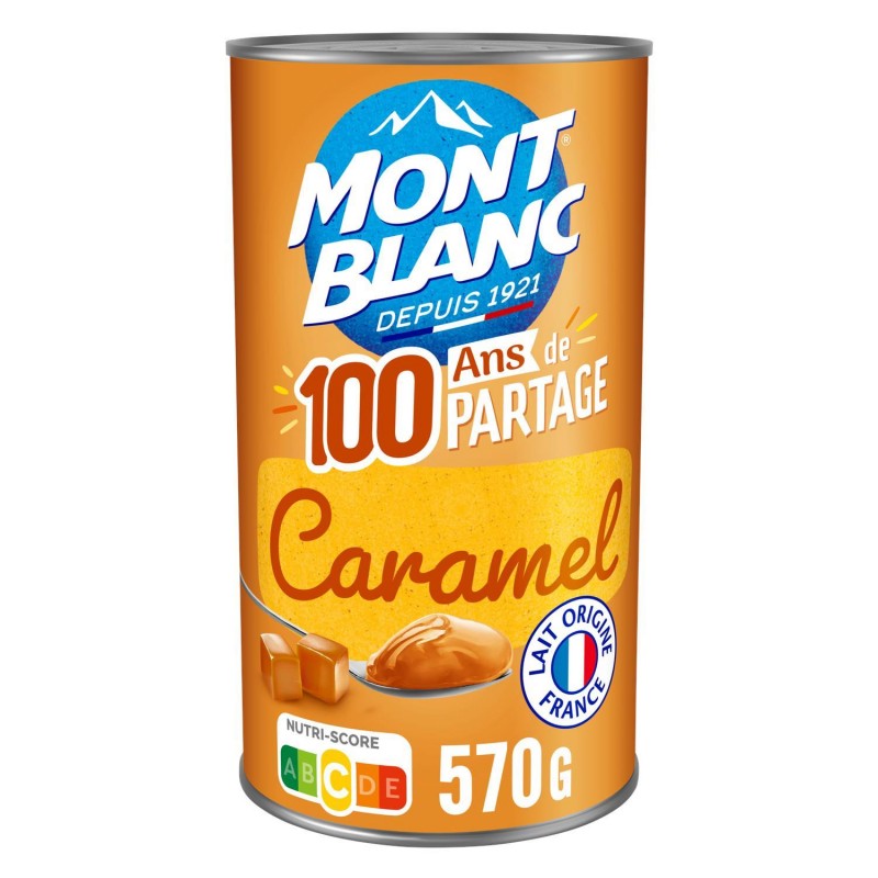 MONT BLANC Crème Dessert Caramel 570G - Marché Du Coin