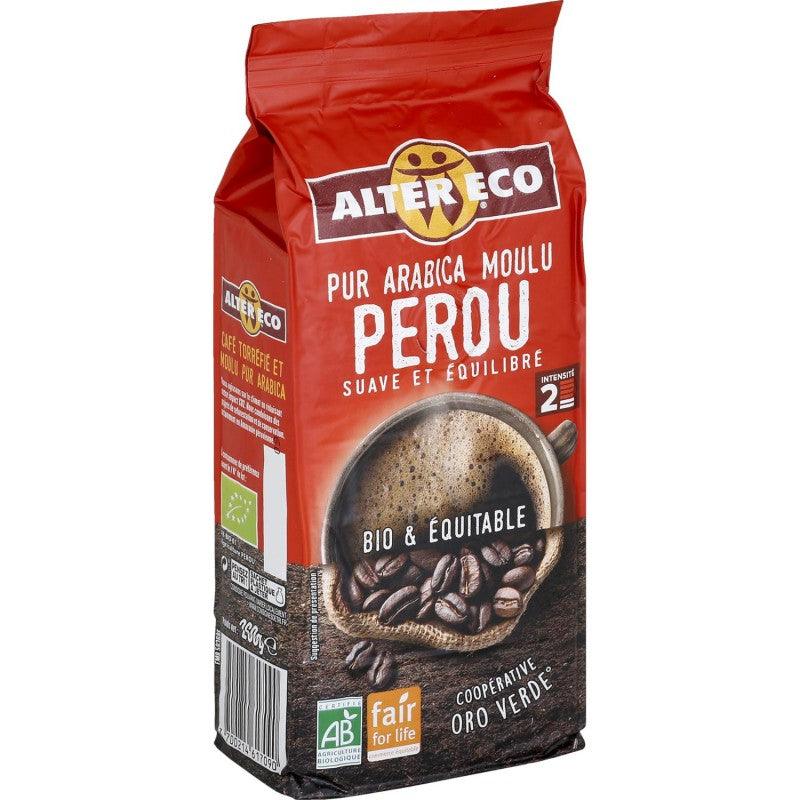 ALTER ECO Café Pérou 100% Arabica 260G - Marché Du Coin