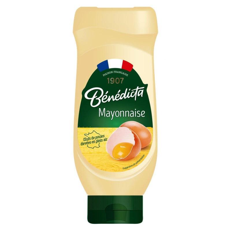 BÉNÉDICTA Mayonnaise Nature Flacon Souple 585G - Marché Du Coin