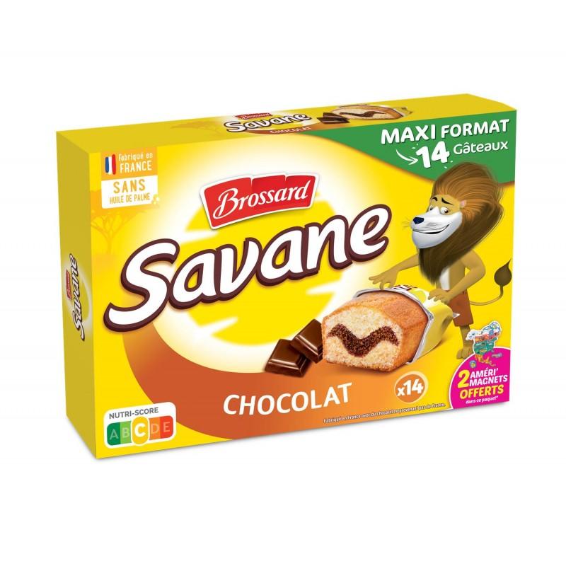 BROSSARD Savane Pocket Chocolat X14 420G - Marché Du Coin