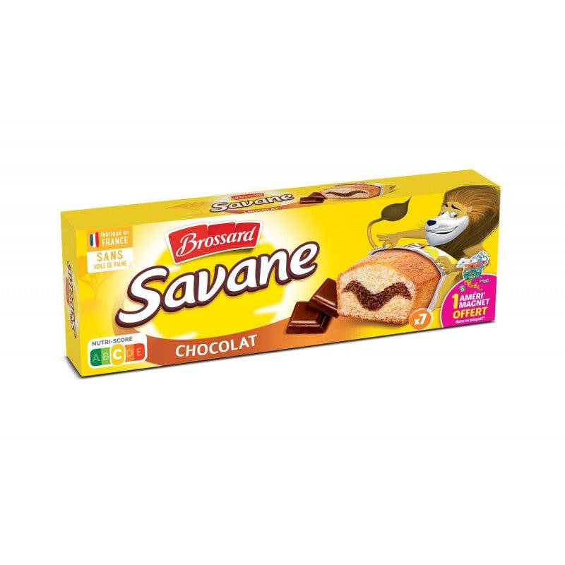 BROSSARD Savane Pocket Chocolat X7 210G - Marché Du Coin