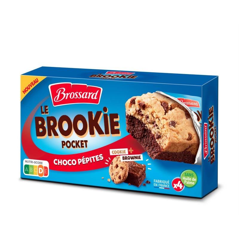 BROSSARD Le Brookie Pocket Choco Pépites 184G - Marché Du Coin