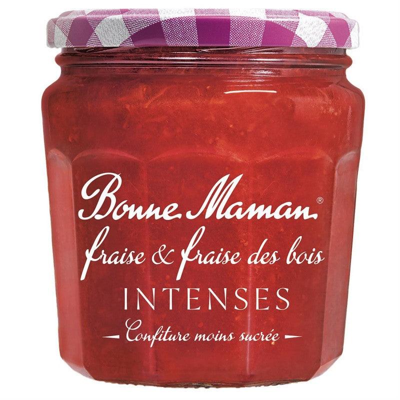 BONNE MAMAN Confiture Intense Fraise & Fraise Des Bois 335G - Marché Du Coin