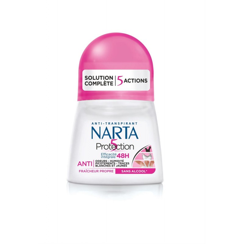 NARTA Femme Deodorant Bille Protection 5 50Ml - Marché Du Coin