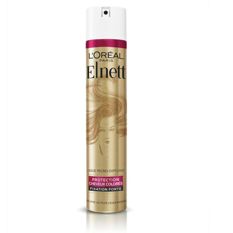 ELNETT Elnett Laque Cheveux Colorés Fixation Forte 300Ml - Marché Du Coin