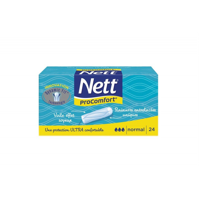 NETT Procomfort Tampons Digitaux Normal 24 Tampons - Marché Du Coin