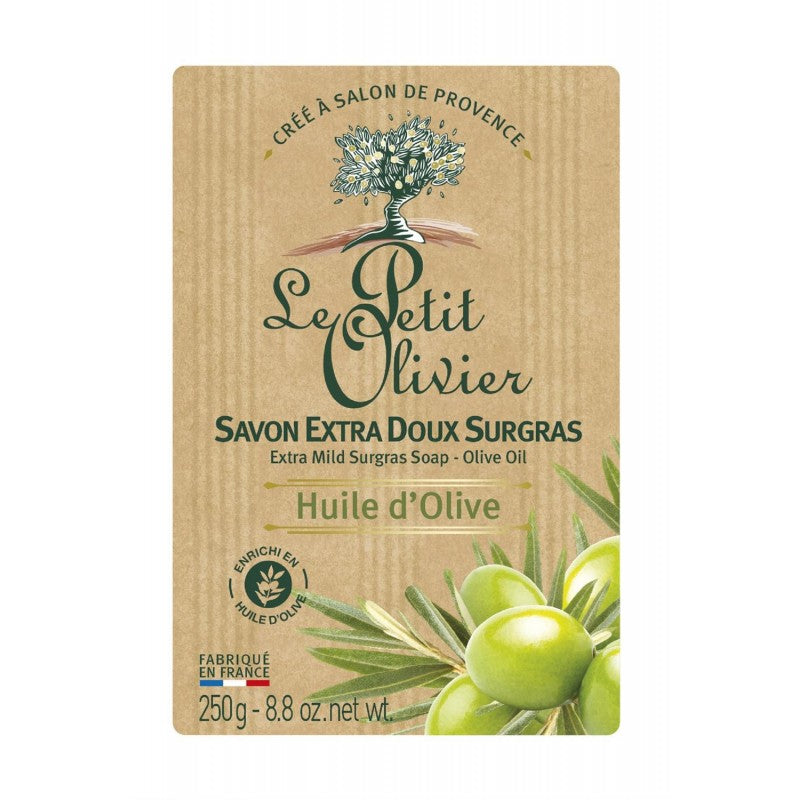 LE PETIT OLIVIER Savon Extra Doux Huile D'Olive 250G - Marché Du Coin