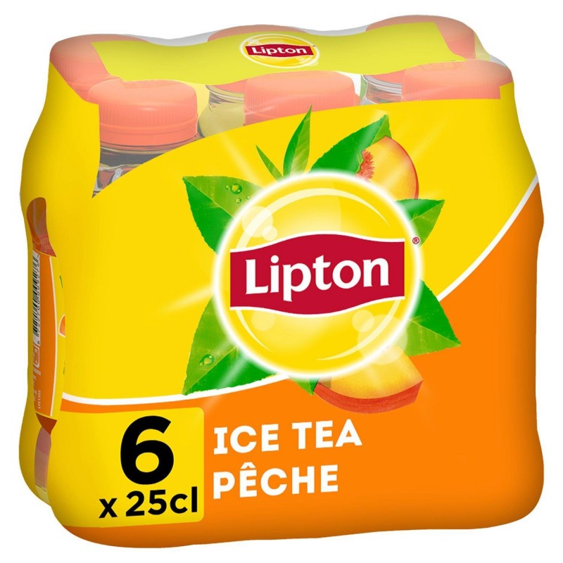 LIPTON Ice Tea Peche 6X25Cl - Marché Du Coin
