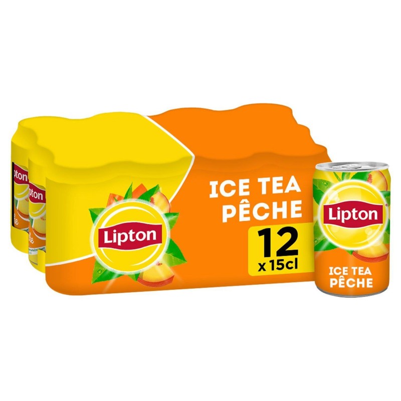 LIPTON Ice Tea Saveur Pêche 12X15Cl - Marché Du Coin
