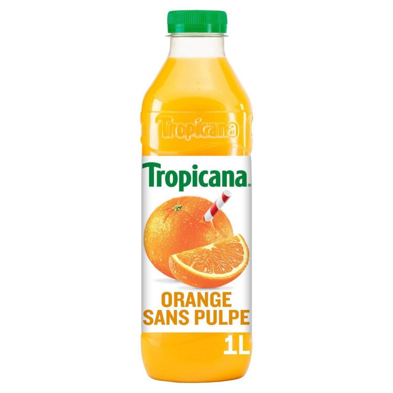 TROPICANA Orange Sans Pulpe 1L - Marché Du Coin
