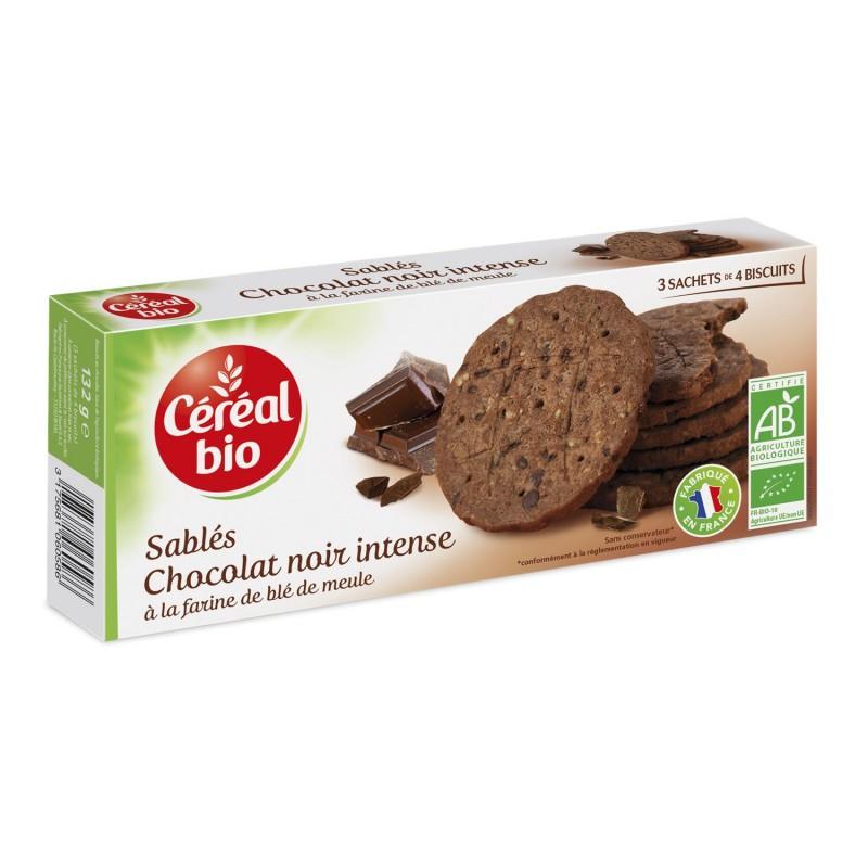 CÉRÉAL BIO Biscuit Chocolat Intense Céréale Bio 132G - Marché Du Coin
