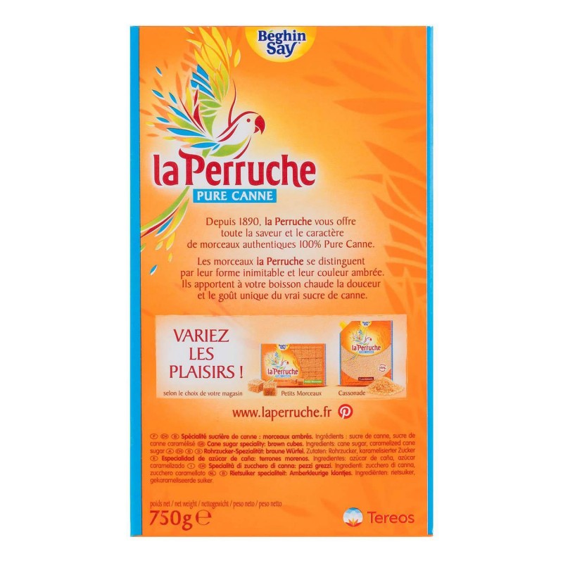 LA PERRUCHE Morceaux Ambrés Boîte 750G - Marché Du Coin