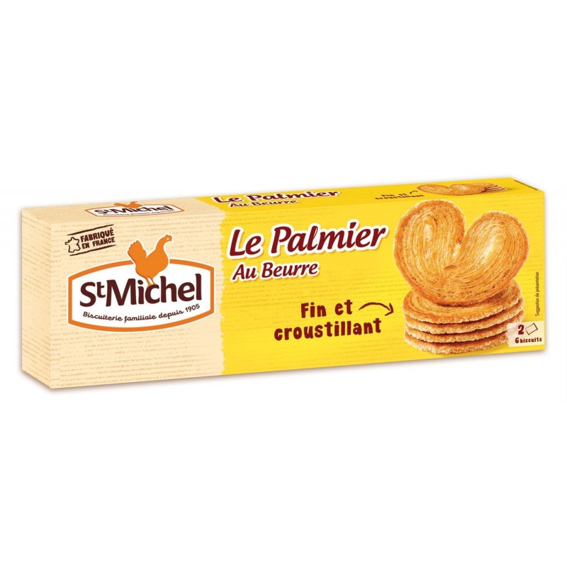 ST MICHEL Palmier Au Beurre 85G - Marché Du Coin
