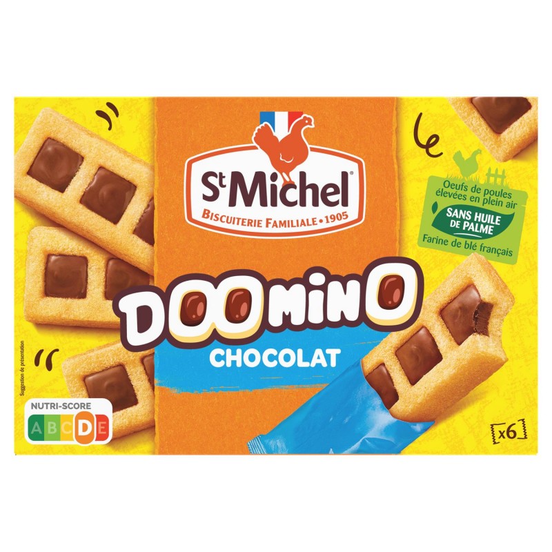 ST MICHEL Doomino Chocolat 180G - Marché Du Coin