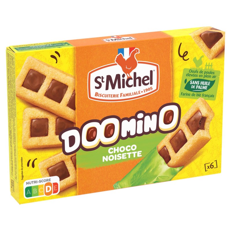 ST MICHEL Doomino Choco-Noisette 180G - Marché Du Coin