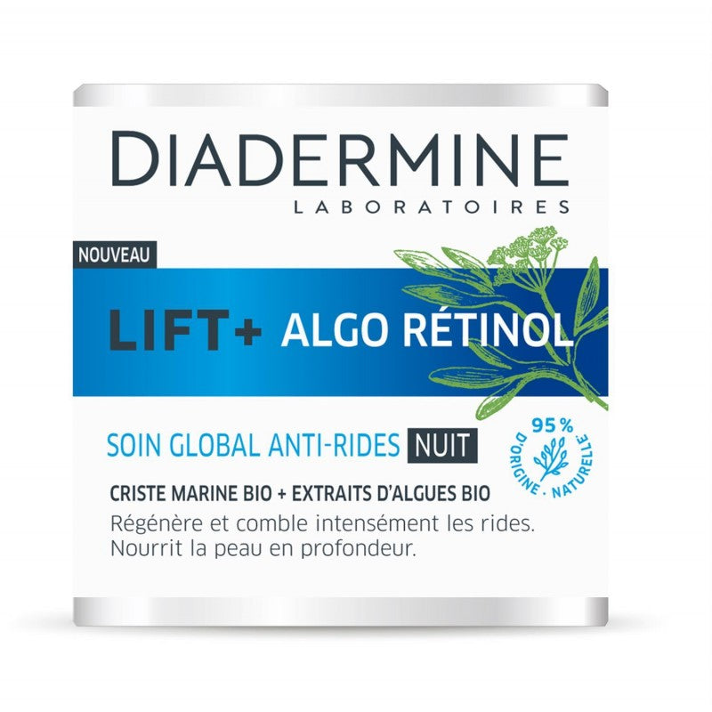 DIADERMINE Lift+ Algo Retinol Creme Nuit 50Ml - Marché Du Coin