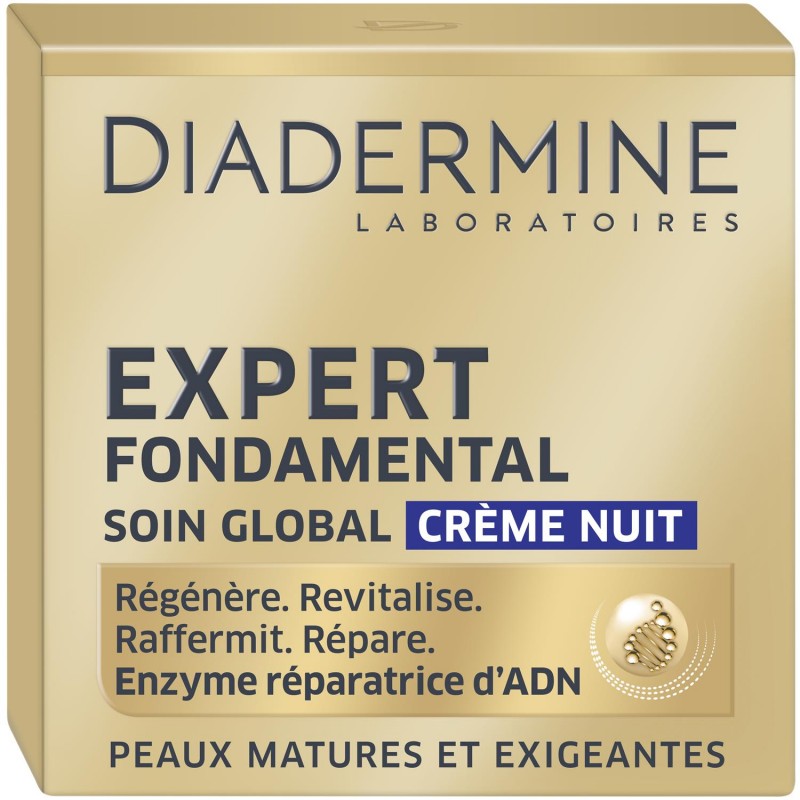 DIADERMINE Crème Anti Âge Expert Fondamental Nuit 50Ml - Marché Du Coin