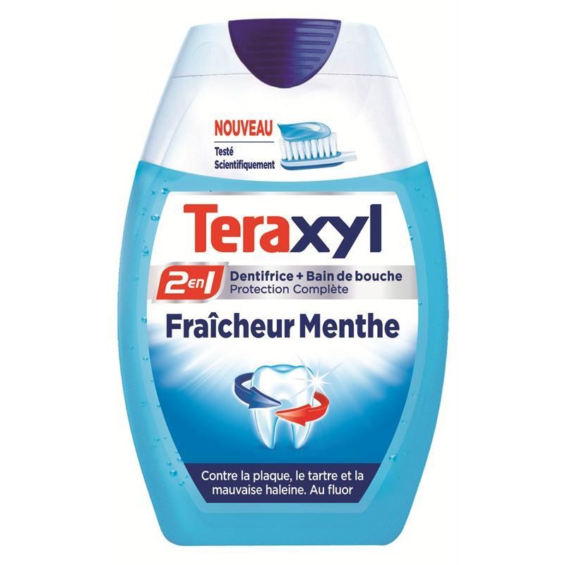 TERAXYL Dentifrice Fraîcheur Menthe 75Ml - Marché Du Coin