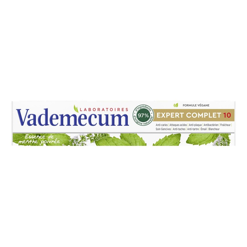 VADEMECUM Dentifrice Expert Complet 75Ml - Marché Du Coin