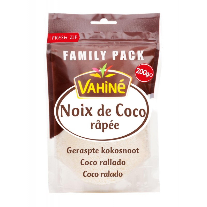 VAHINÉ Sachet Noix De Coco Rapée 200G - Marché Du Coin