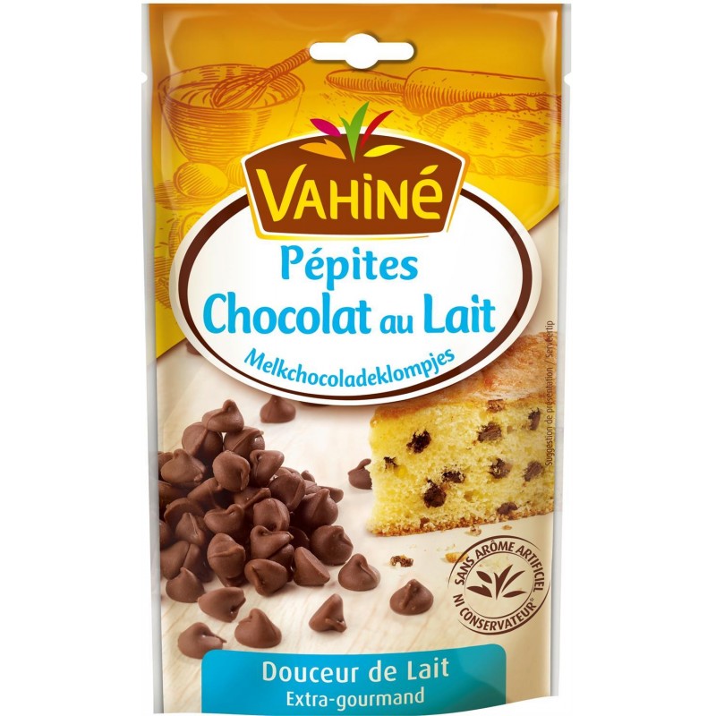 VAHINÉ Vahiné Pépites Chocolat Au Lait 100G - Marché Du Coin