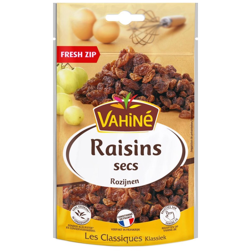 VAHINÉ Vahiné Raisins Secs 125G - Marché Du Coin
