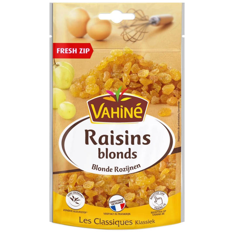 VAHINÉ Raisins Blonds 125G - Marché Du Coin