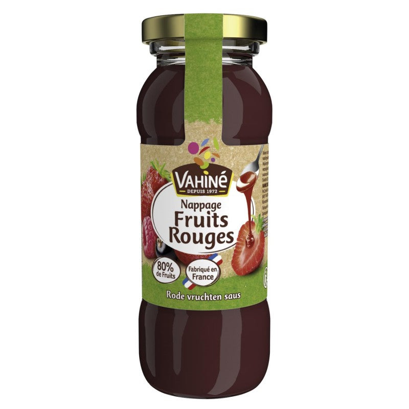 VAHINÉ Vahiné Nappage Fruits Rouges 155G - Marché Du Coin