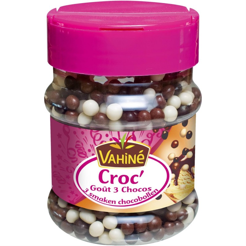 VAHINÉ Vahiné Croc' Goût 3 Chocos 90G - Marché Du Coin