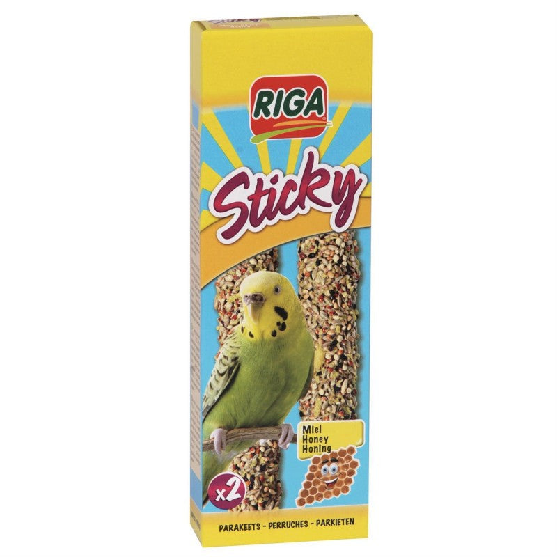 RIGA Sticky Perruches Miel 60G - Marché Du Coin
