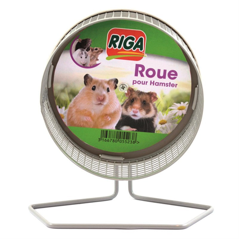 RIGA Roue Hamster Métal Diam.13Cm - Marché Du Coin