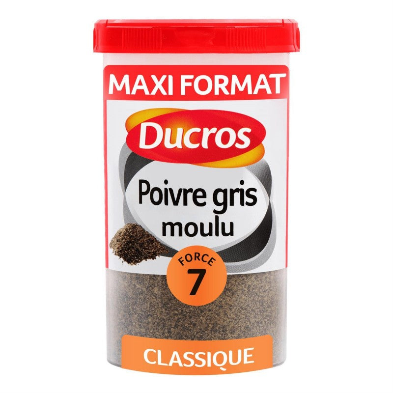 DUCROS Poivre Gris Moulu 90G - Marché Du Coin