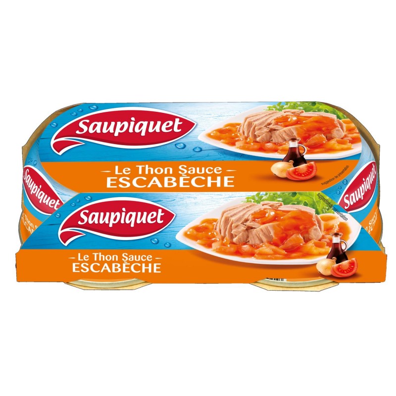 SAUPIQUET Thon Sauce À L'Escabèche 270G - Marché Du Coin
