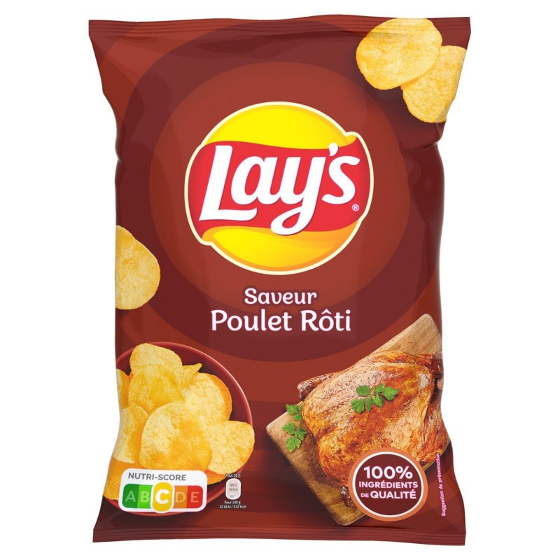 LAY'S Chips Saveur Poulet Roti 135G - Marché Du Coin