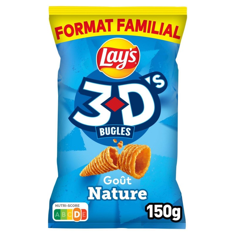 LAY'S 3D'S Nature 150G - Marché Du Coin